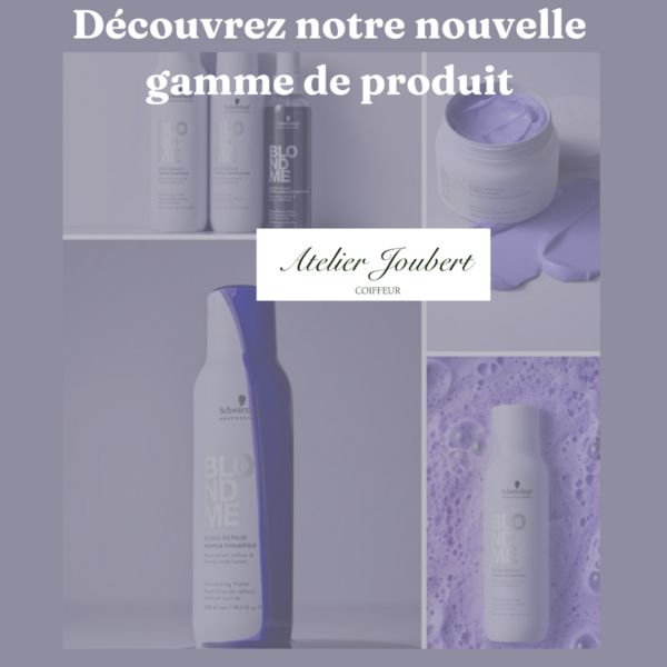 💛 Nouveauté : La nouvelle gamme Blond me dédiée aux blonds est arrivée chez Atelier Joubert ! 